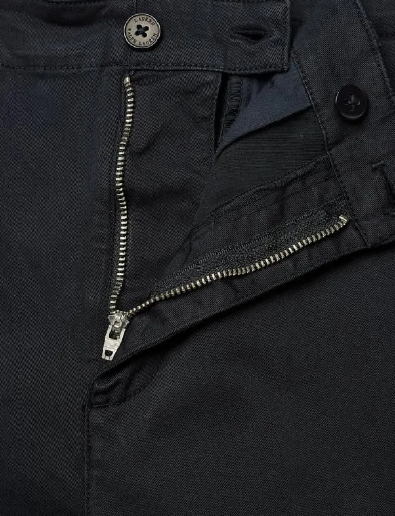 Stretch Cotton Chino Flare Pant - Utsvängda byxor