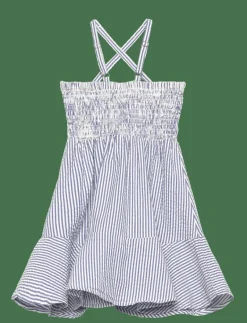 STRIPED SEERSUCKER DRESS - Ärmlösa vardagsklänningar
