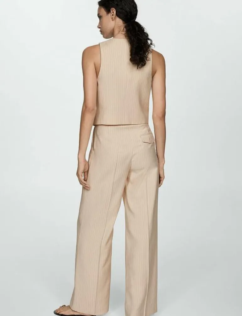 Striped suit waistcoat - Kavajer