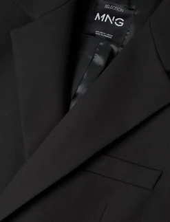 Structured double fabric coat with belt - Ullkappor
