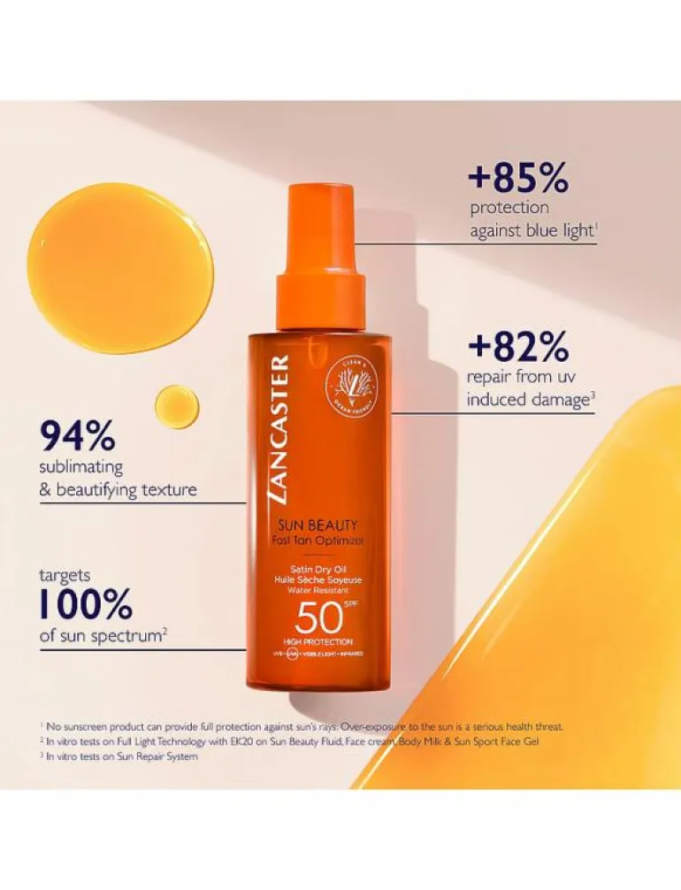 Sun Care Face & Body Satin dry oil SPF30 150 ML - Kroppsvård