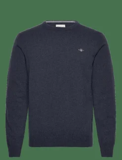 SUPERFINE LAMBSWOOL C-NECK - Rundhalsad