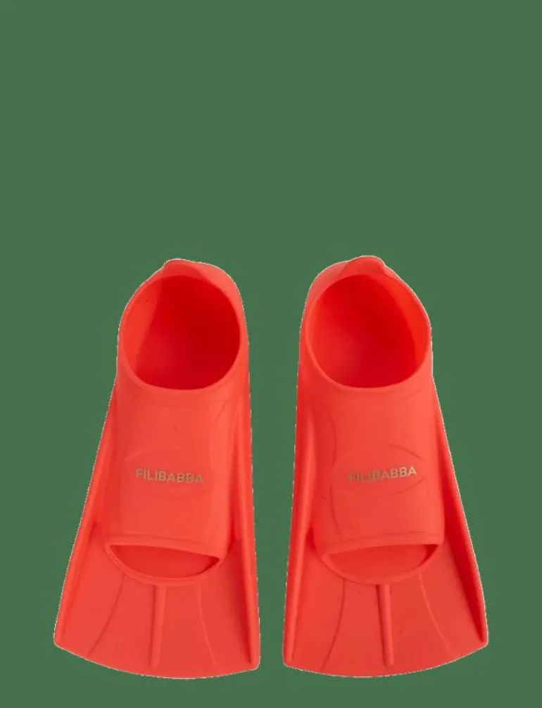 Svømmefødder str. 24-26 - Warm Red - Simutrustning