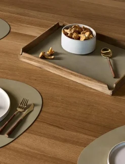 Teak Tray Square Airy - Brickor