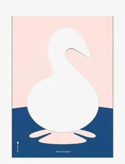 The Swan pink parer clip - Posters