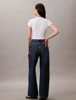 THE WIDE LEG TINTED HORSESHOE - Vida byxor