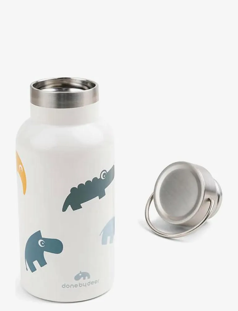 Thermo metal bottle Deer friends Colour mix - Nappflaskor