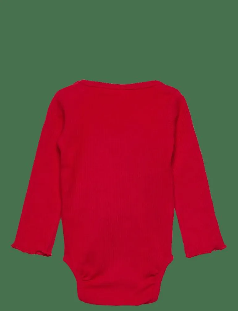 TNSBRianna L_S Rib Body - Långärmad bodysuit