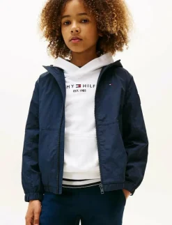 TOMMY FLAG EMB WINDBREAKER - Vindjacka