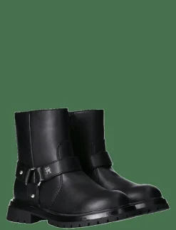 TOMMY HILFIGER BOOTIES FAUX LEATHER - Stövlar & Kängor
