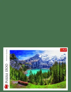 TREFL 1500 BIT LAKE OESCHINEN, ALPS - Klassiska pussel