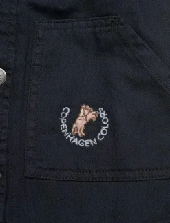 TWILL VEST W. SHERPA COLLAR - Väst