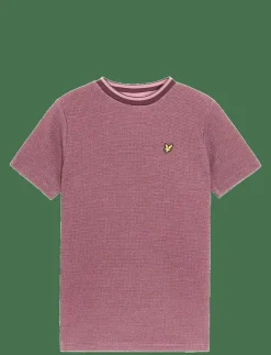 Two Tone Waffle T-shirt - Kortärmade