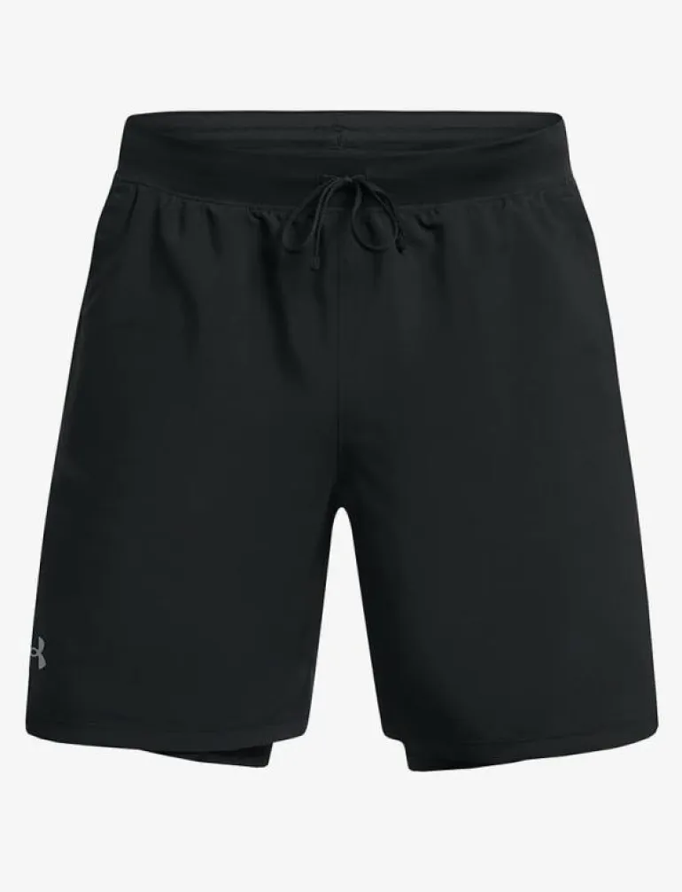 UA LAUNCH 7'' 2-IN-1 SHORTS - Träningsshorts