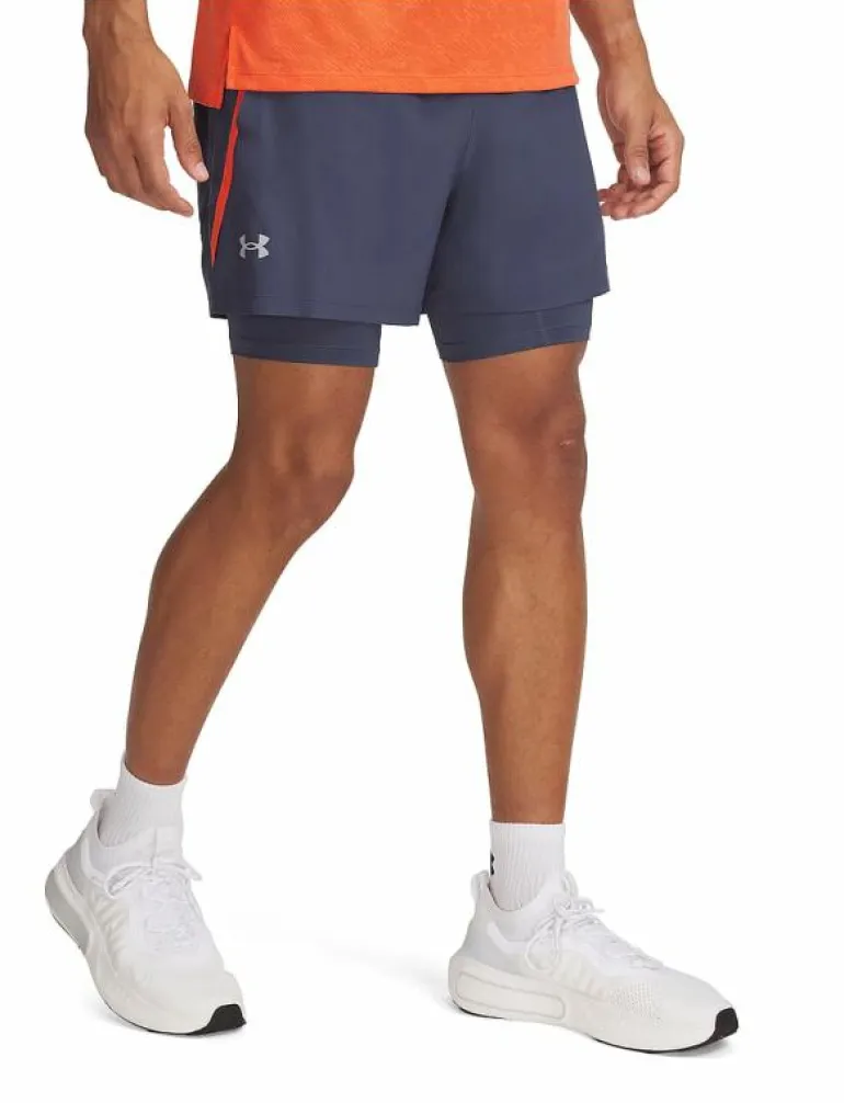 UA LAUNCH 5'' 2-IN-1 SHORTS - Träningsshorts