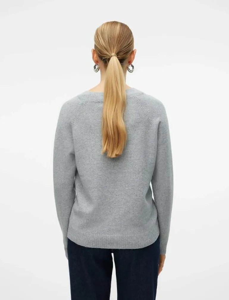 VMDOFFY LS O-NECK BLOUSE GA NOOS - Tröjor