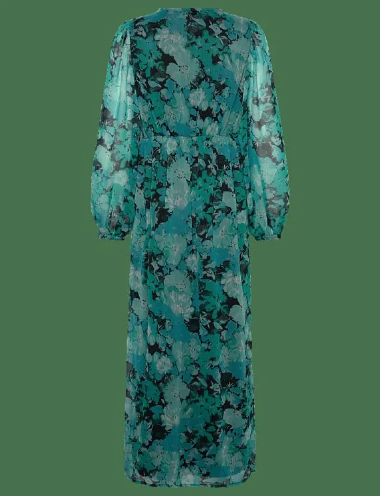 VMSMILLA LS V-NECK ANKLE DRESS WVN - Maxiklänningar
