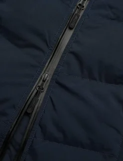W MARINA LONG QUILTED JKT - Dunkappor