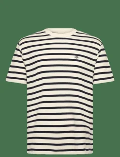 WAFFLE STRIPE SS T-SHIRT - Kortärmad t-shirt