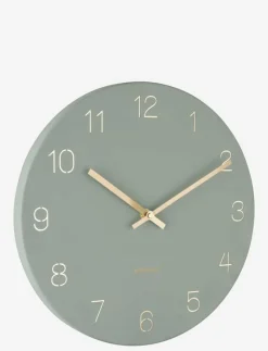 Wall clock Charm engraved numbers - Väggklockor