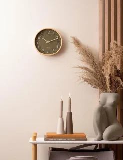 Wall clock Pure wood grain small - Väggklockor