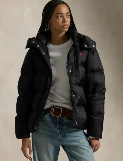 Water-Repellent Quilted Down Jacket - Dun- & vadderade jackor