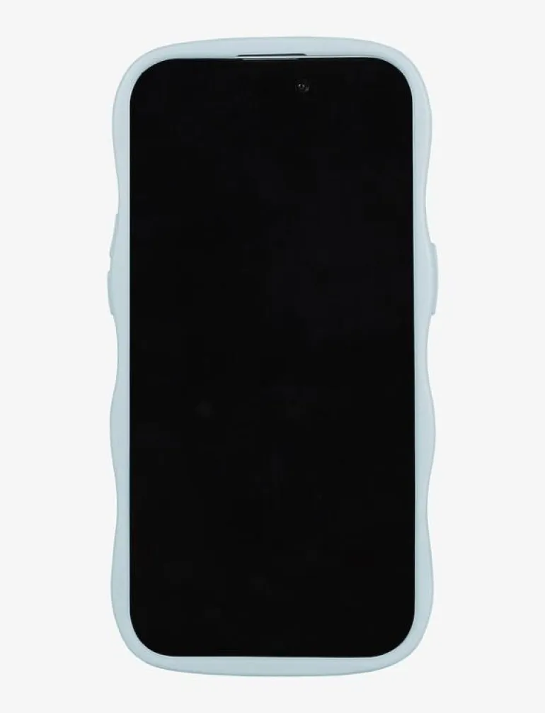 Wavy Case iPhone Mineral Blue/Mirror - Mobilskal