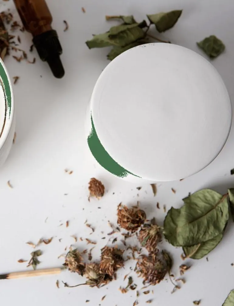 White tea & Sage - Doftljus