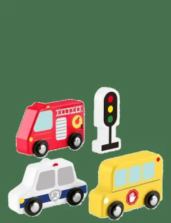 Wooden Vehicle Pack - Leksaksbil