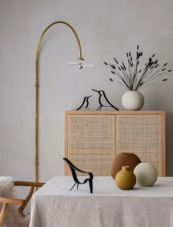 Woody Bird Stained Oak Medium - Träfigurer