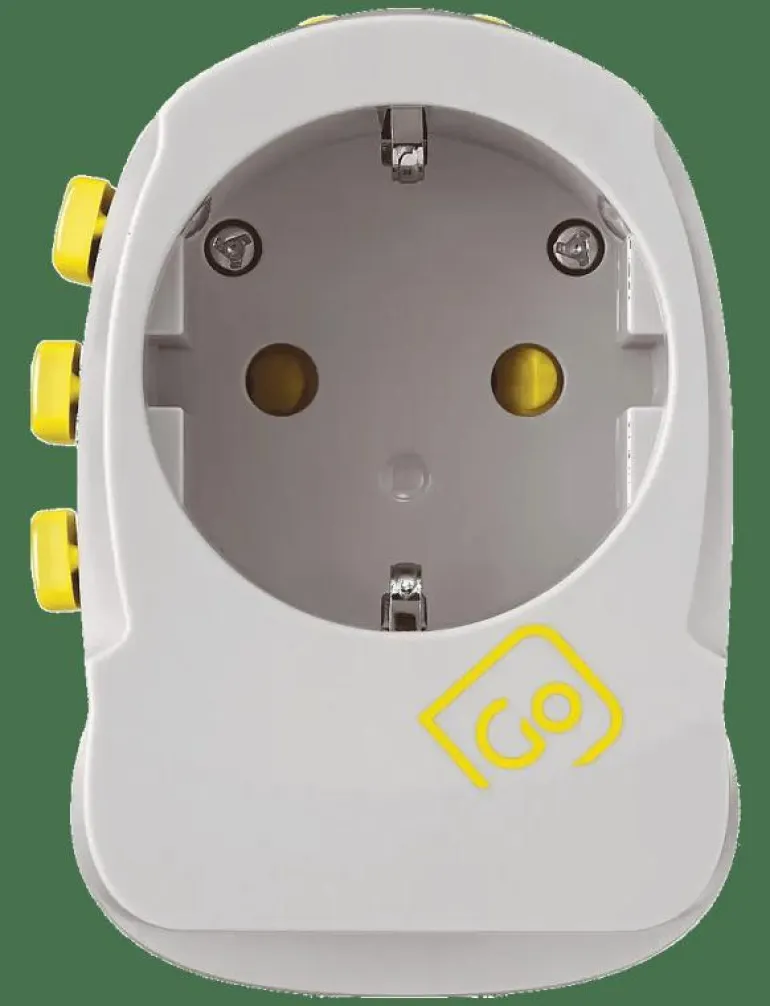 Worldwide adaptor + USB - Resetillbehör