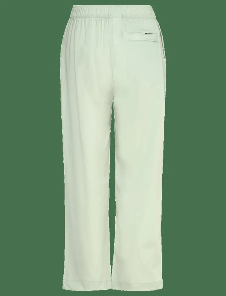 Woven Straight Hem Pants - Casual byxor