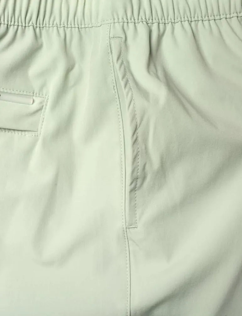 Woven Straight Hem Pants - Casual byxor