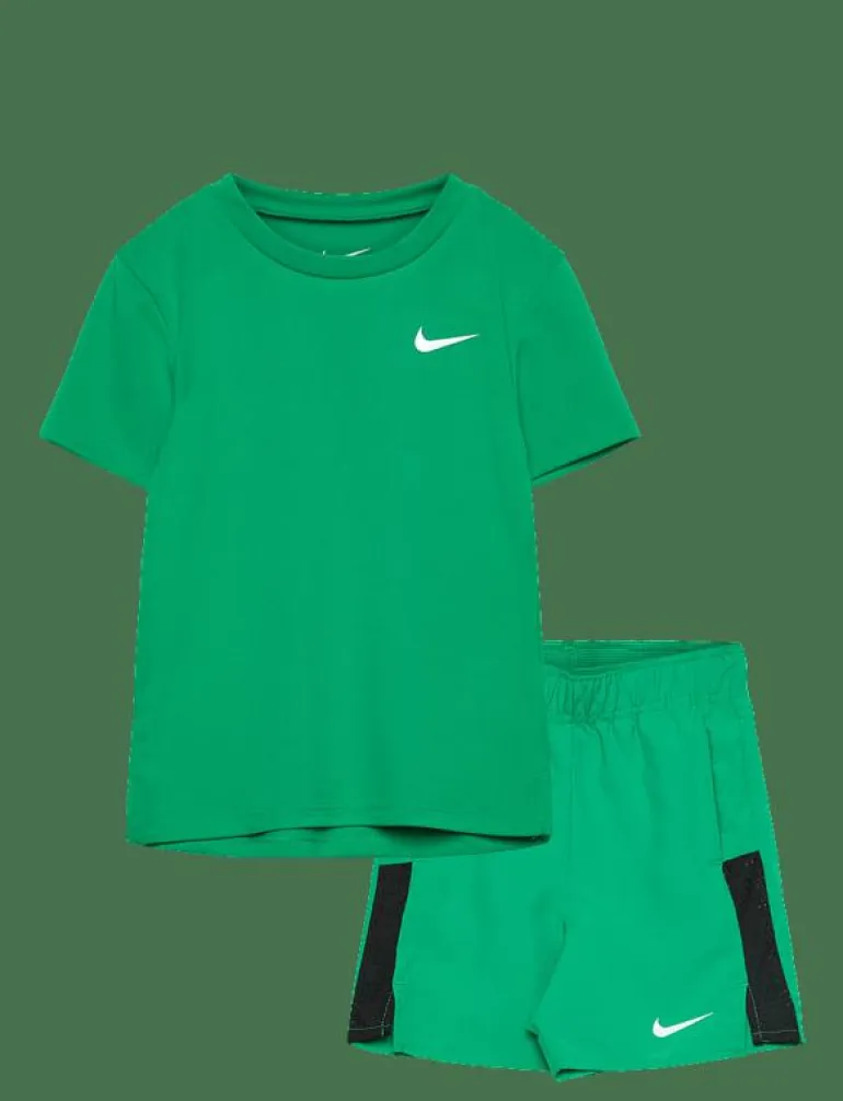 WS-WOVEN SHORT SET - Set med kortärmad t-shirt