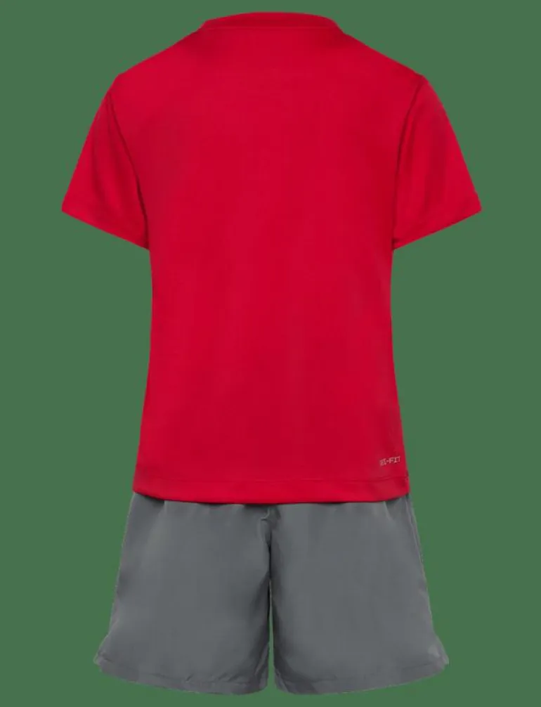 WS-WOVEN SHORT SET - Set med kortärmad t-shirt