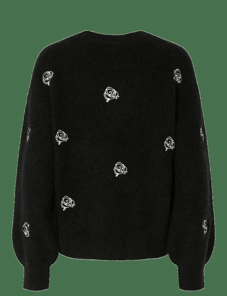 YASFLEUR LS KNIT PULLOVER S. NOOS - Stickat