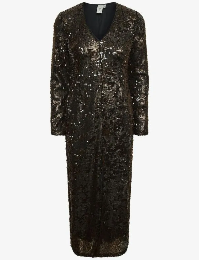 YASPIO LS SEQUIN LONG DRESS - SHOW - Midiklänningar