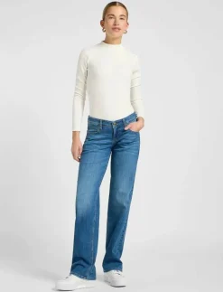 ZOE - Utsvängda jeans